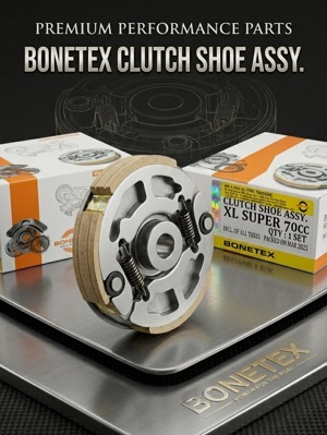 Clutch shoe assembly super xl.