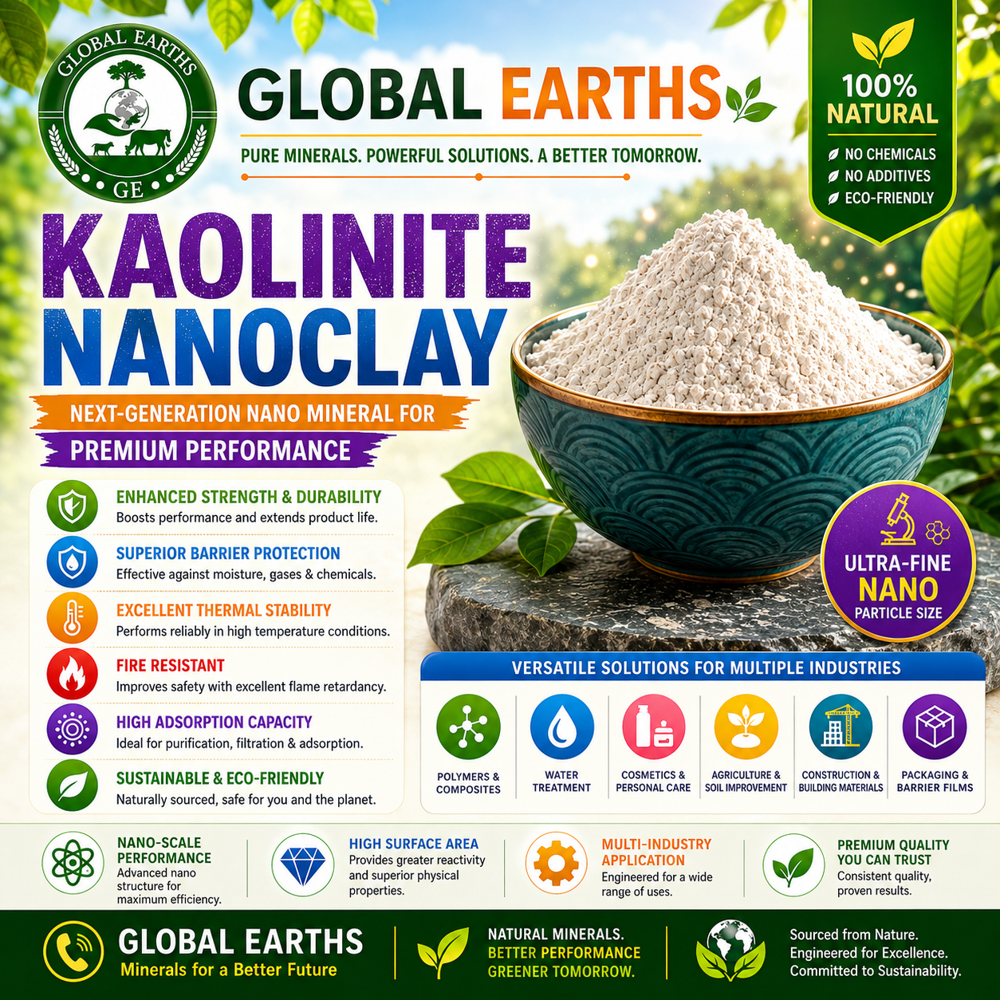 Kaolinite Nano Clay