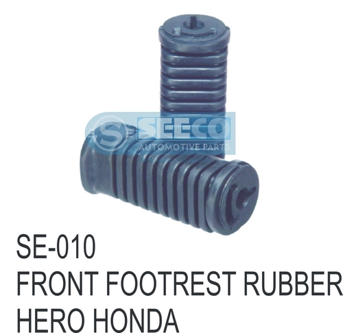 Sturdy Design And High Strength Front Footrest Rubber
