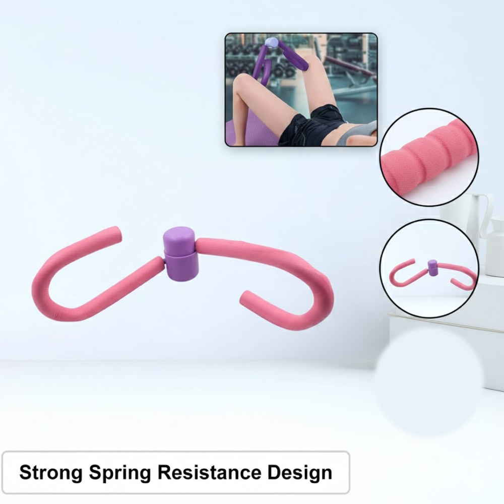 Fitness Thigh Toner Muscle Toning Equipment For Home & Gym - Color: Mix