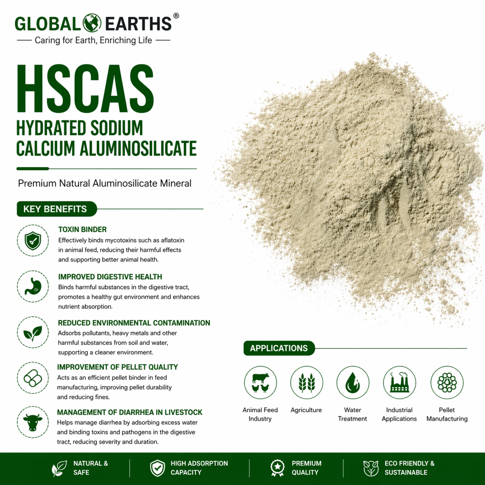 HSCAS Bentonite Clay Powder