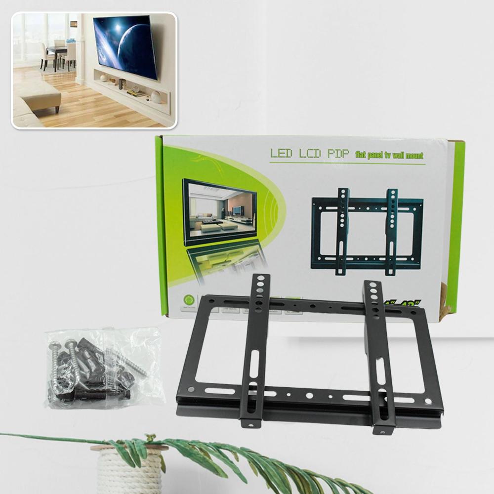 Slim Tv Wall Bracket For 1442 Inch Led/lcd Tvs (2919 Cm) - Color: Mix