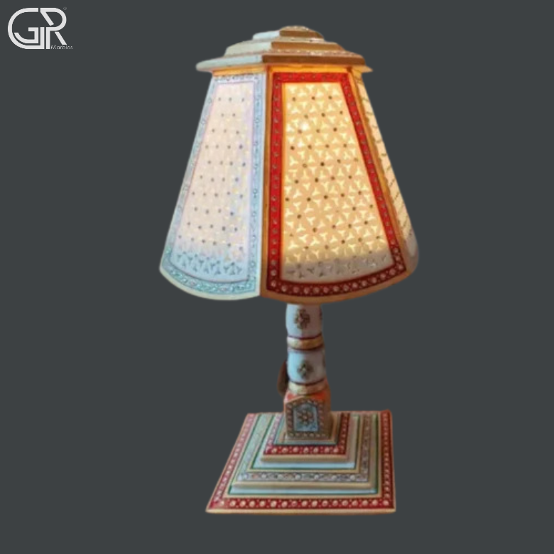 Antique Marble Lamps