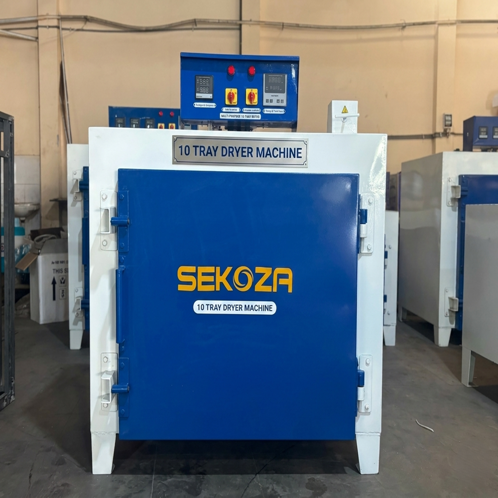 10 Tray Dryer Machine