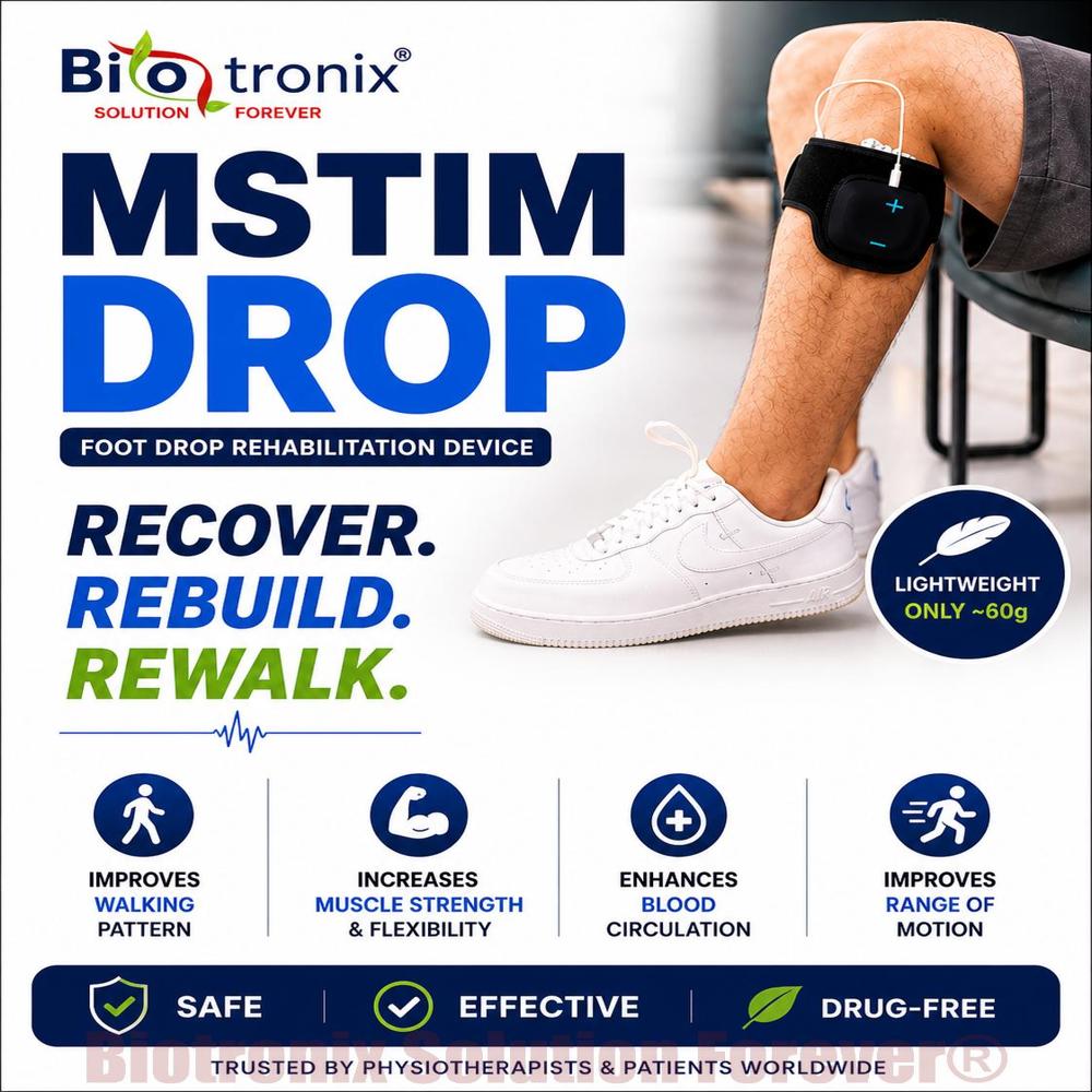 Electrical Foot Drop Rehabilitation Device for Gait Improvement