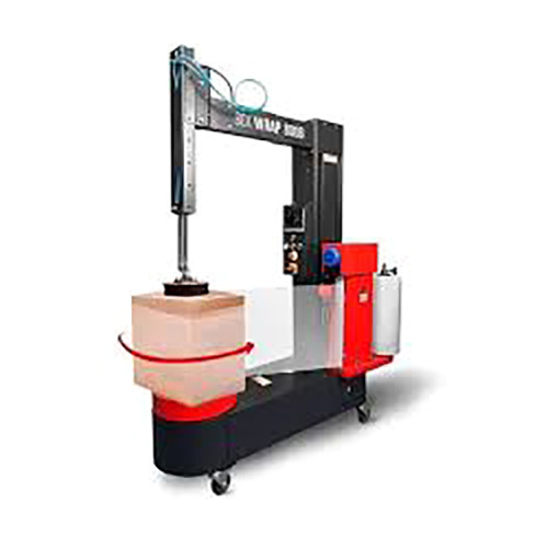 Box Stretch Wrapping Machine With Top Holding Device