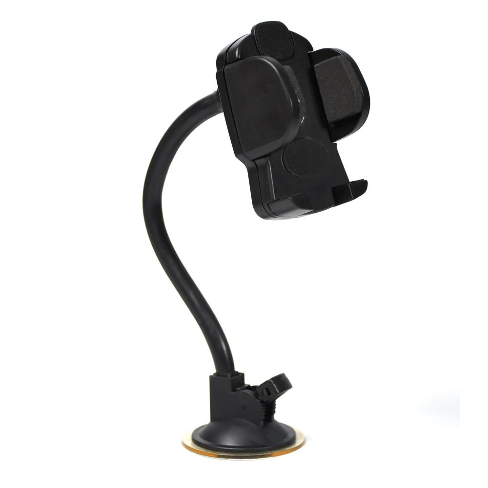 Car Phone Holder With Long Arm & Suction Cup - Color: Mix