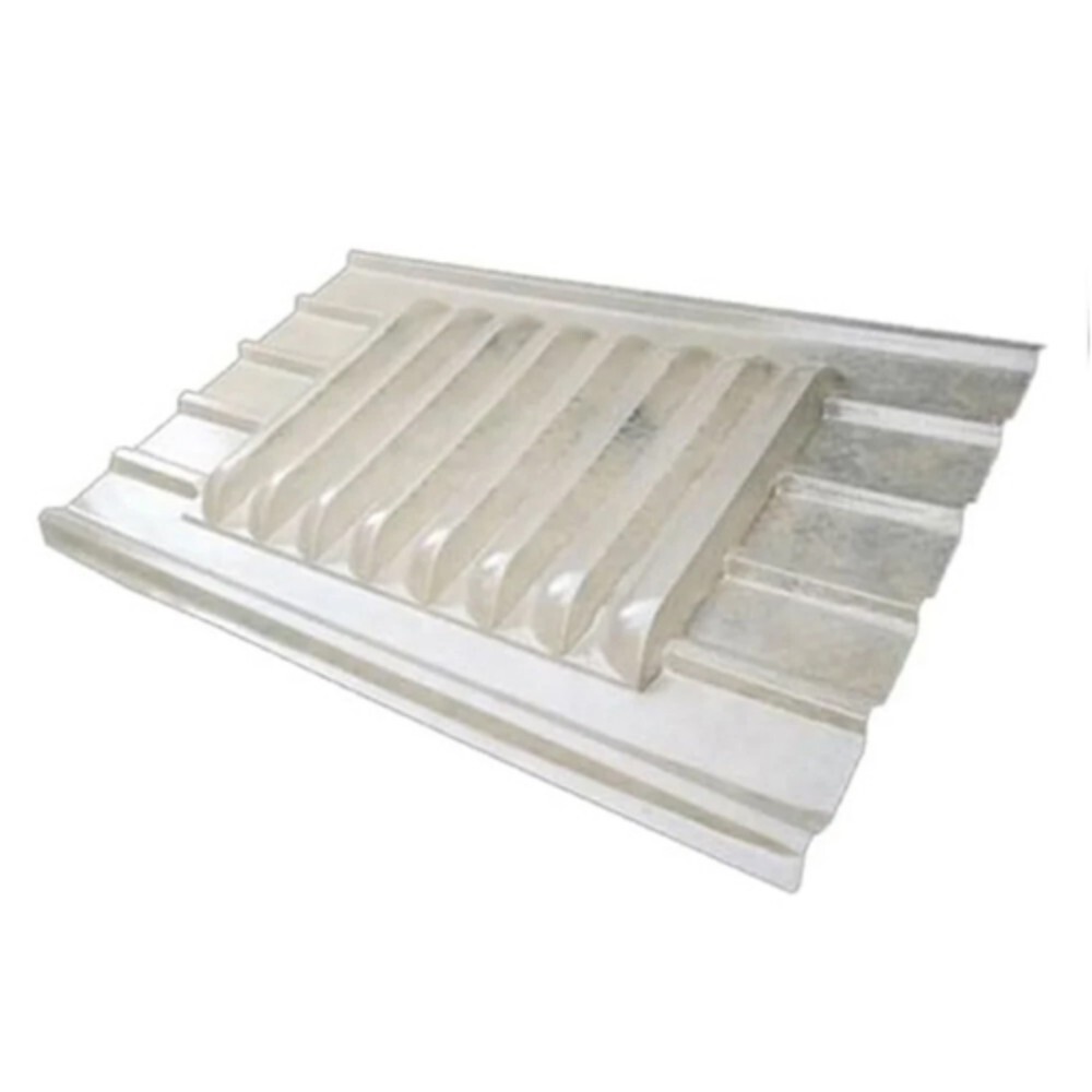 Polycarbonate Window Louver - Color: White