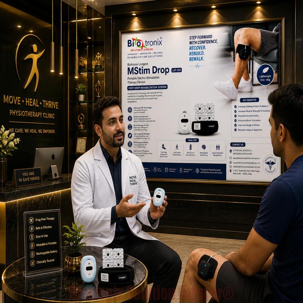 Foot Drop Walking Trainer with Functional Electrical Stimulation