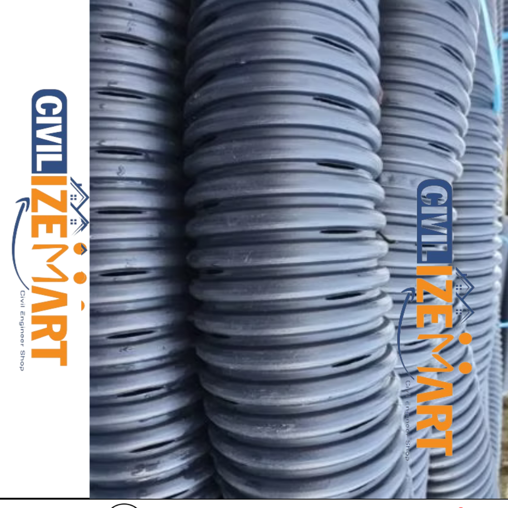 corrugated subsoil drainage pipe