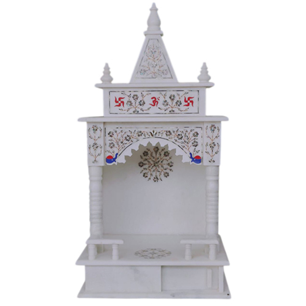 Hand Painted Marble Temple - Color: Different Available