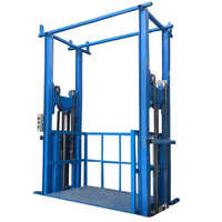 Guide Rail Type Hydraulic Cargo Freight Elevator Lift Platform