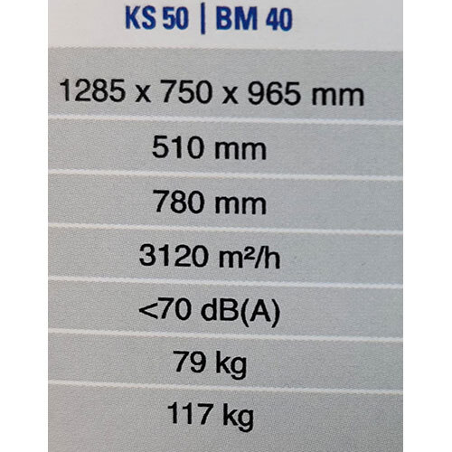 Sweeper Machine (KS 50 BM 40)