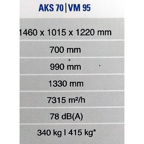 Sweeper Machine (AKS 70 VM 95)