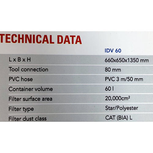 Industrial Vaccum (IDV 60)