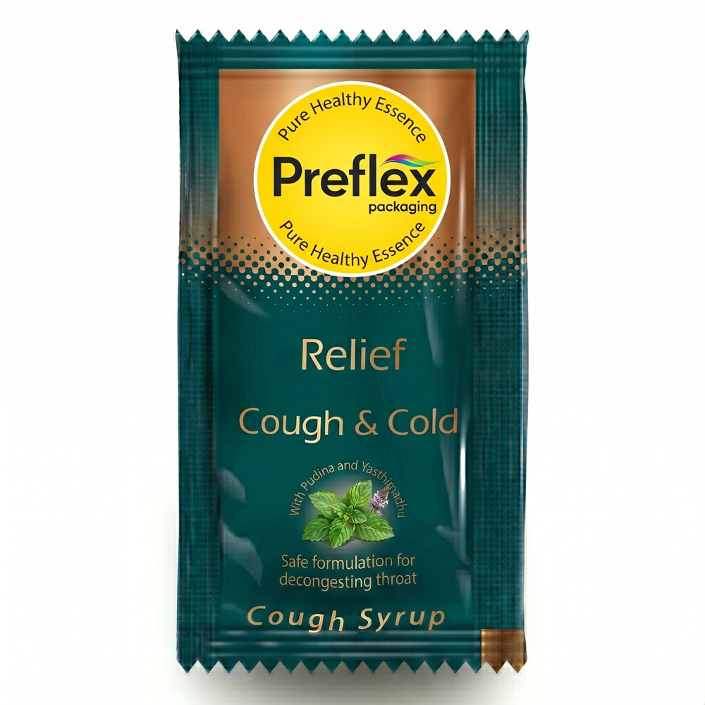 Cough Syrup Packaging - Color: Amber/transparent/custom