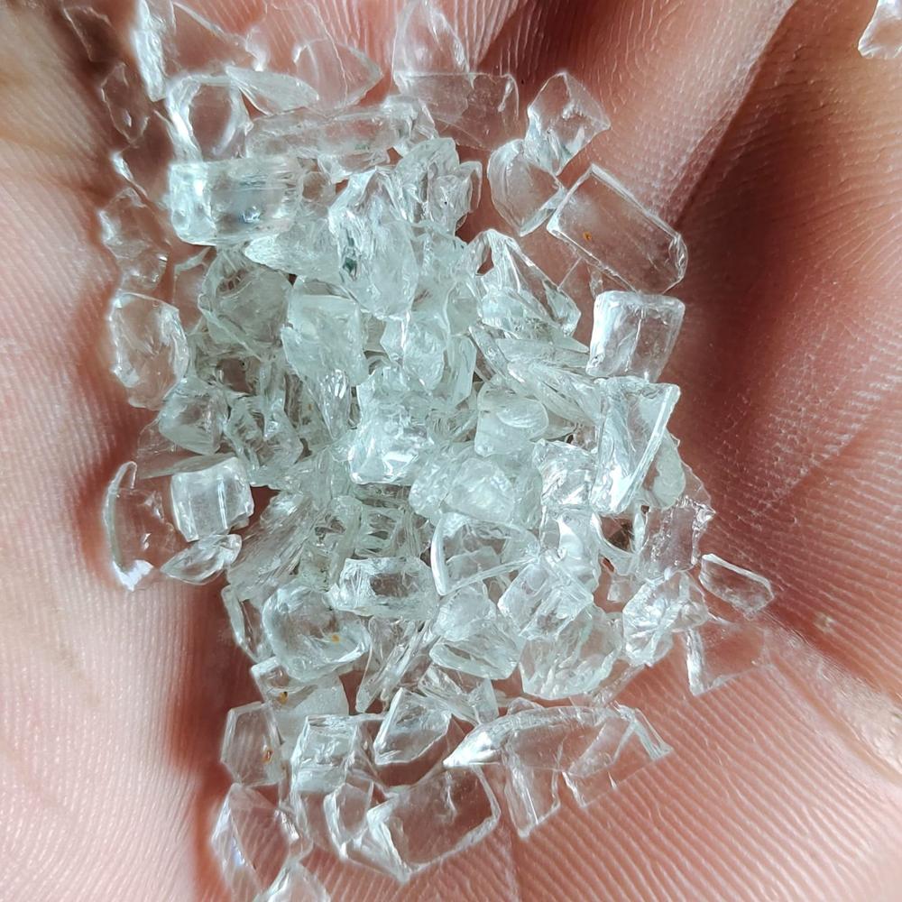 Mixed Mirror Crushed Glass Chips Recycled Mirror Decorative Aggregates for Landscaping and Outdoor Garden