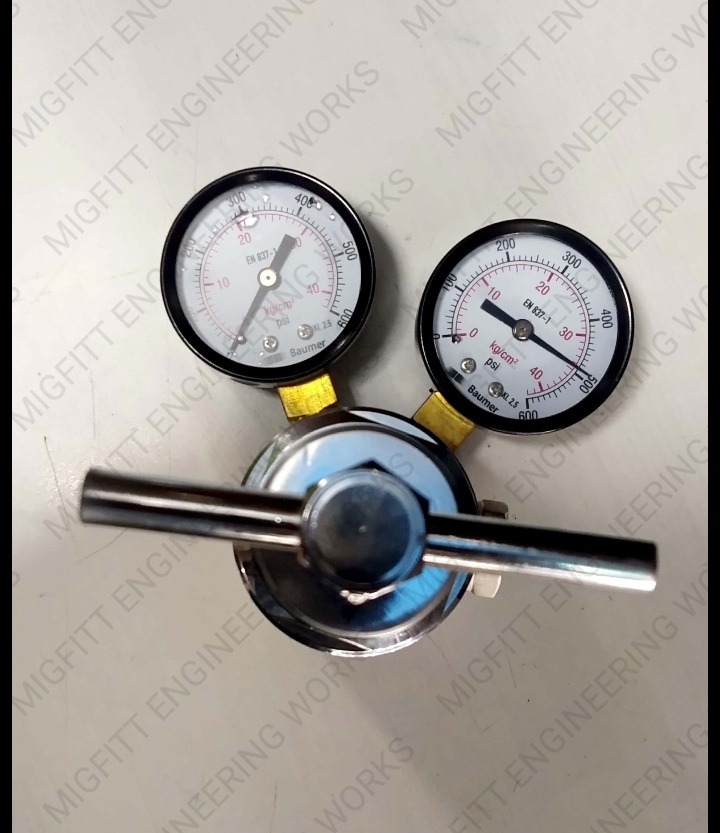 High Pressure Nitrogen Gas Regulators