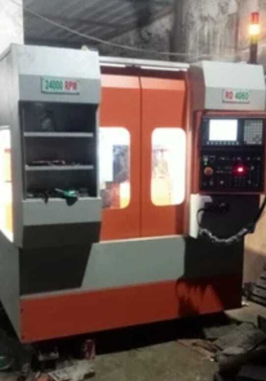 4 Axis Cnc Engineering Machine For Mrtal Rolar