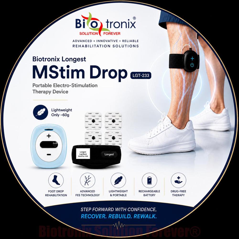 Professional Foot Drop Stimulator Device for Rehab Clinics