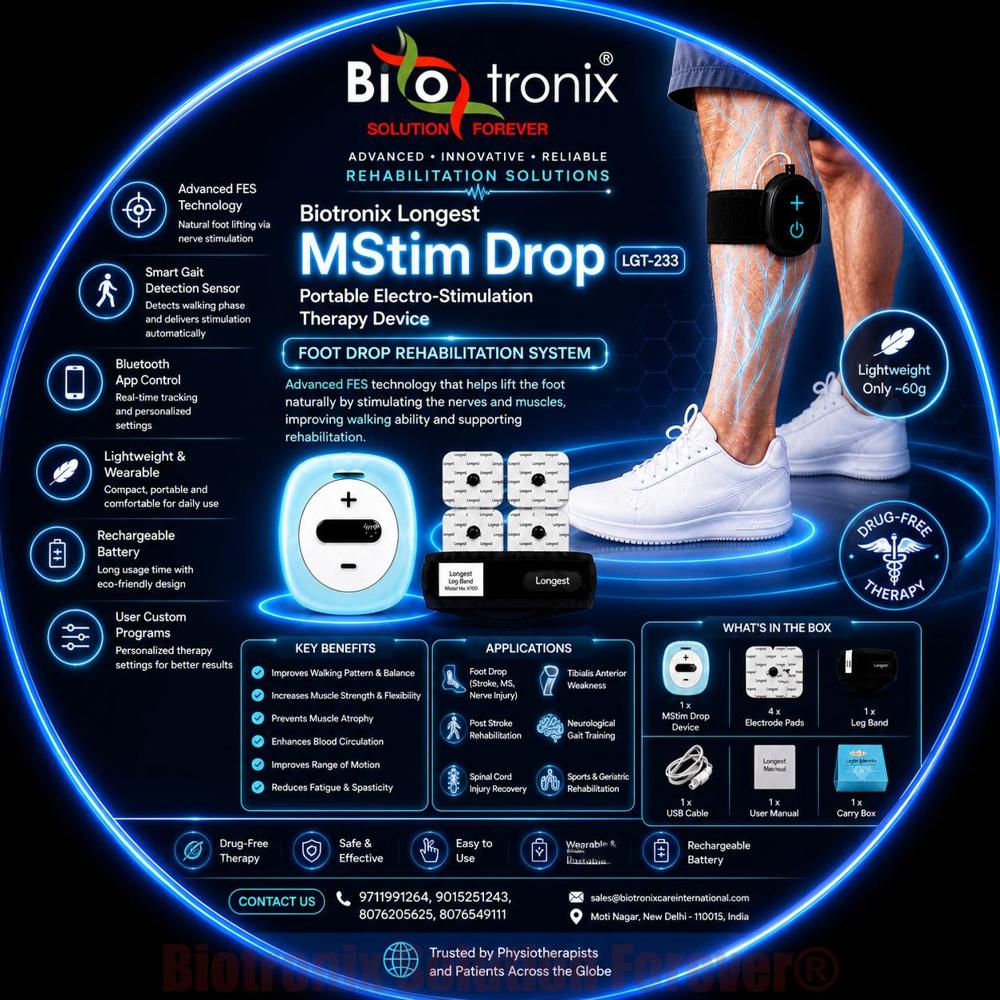 Digital Foot Drop Recovery Therapy Equipment Portable Design
