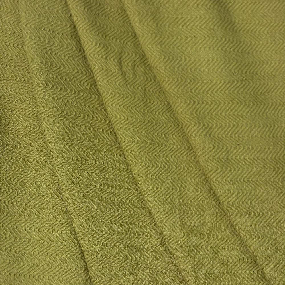 Khadi By Cotton Green Herringbone - Application: Apparel