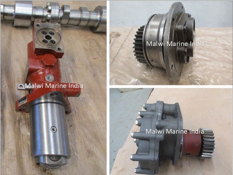 DAIHATSU - 8DC32 - 6DC32 - 6DC17A - 5DC17A - FUEL-WATER-OIL-PUMP