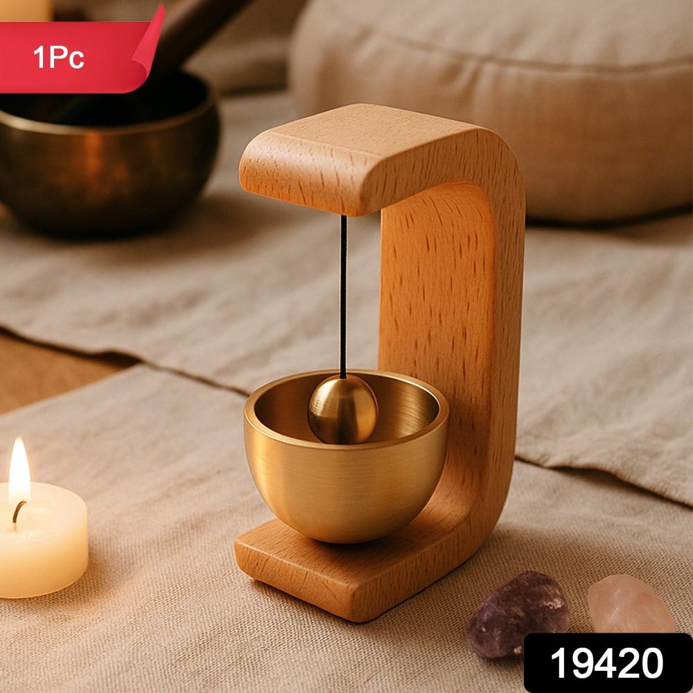 Megnetic Premium Desktop Japanese-Style Zen Bell (1 Pc) - Color: Mix
