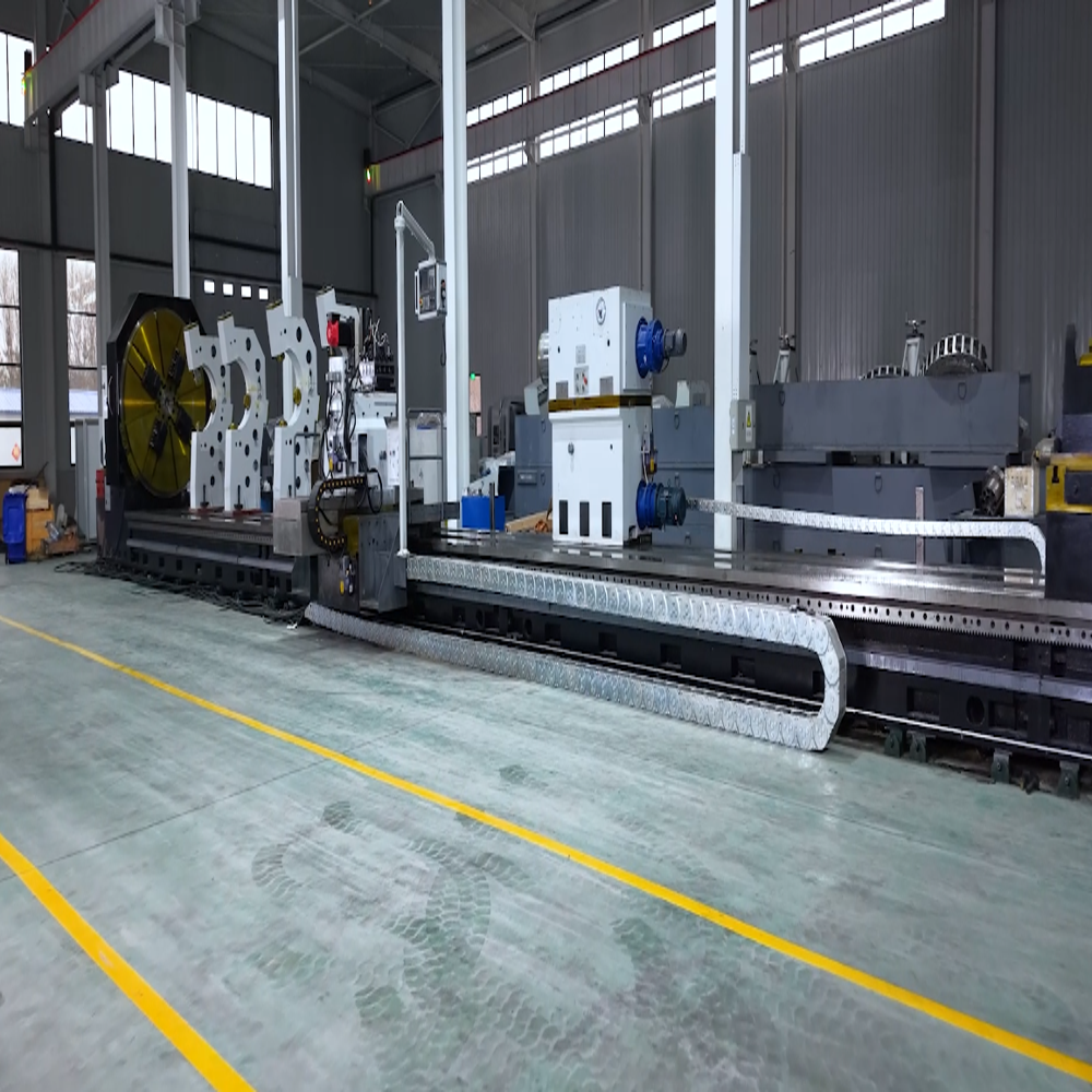 CNC heavy duty turning and milling compound machine