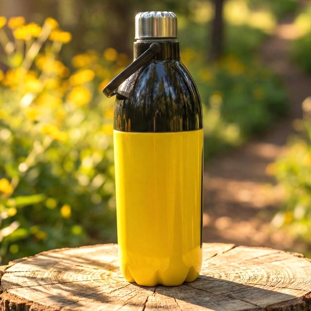 Large Capacity Leakproof Water Bottle (1 Pc, 1400ML Approx)