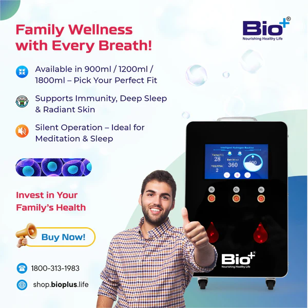 Bio+ Hydrogen Generator Inhaler 900ml