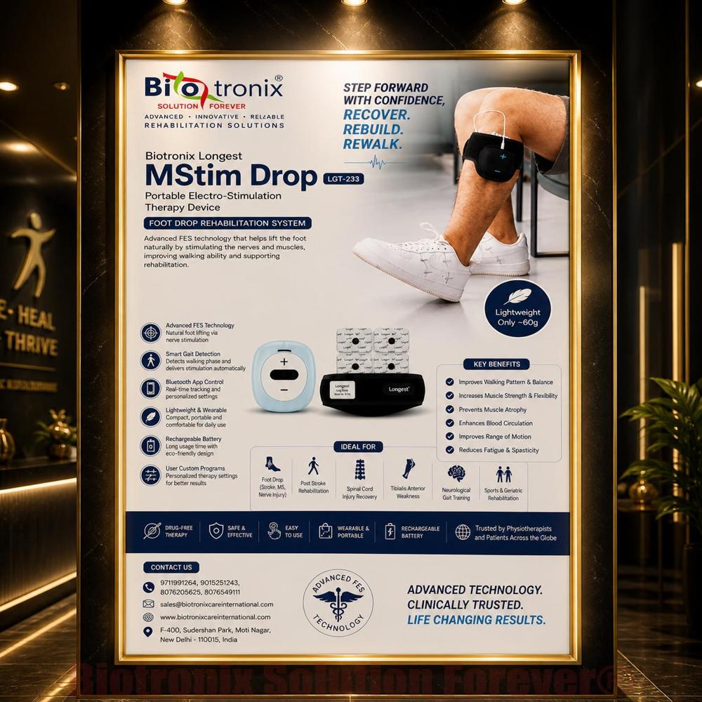 Intelligent Foot Drop Electrical Stimulator for Daily Walking Support