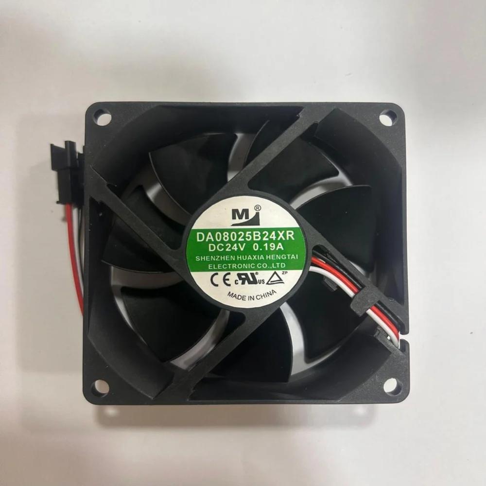 M DA08025B24XR 24V DC 0.19A 8025mm Ball Bearing Industrial Inverter Axial Cooling Fan