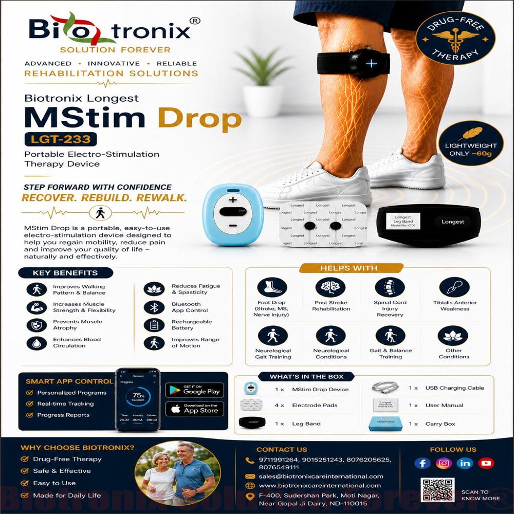 Foot Drop Rehabilitation Equipment for Stroke and MS Patients