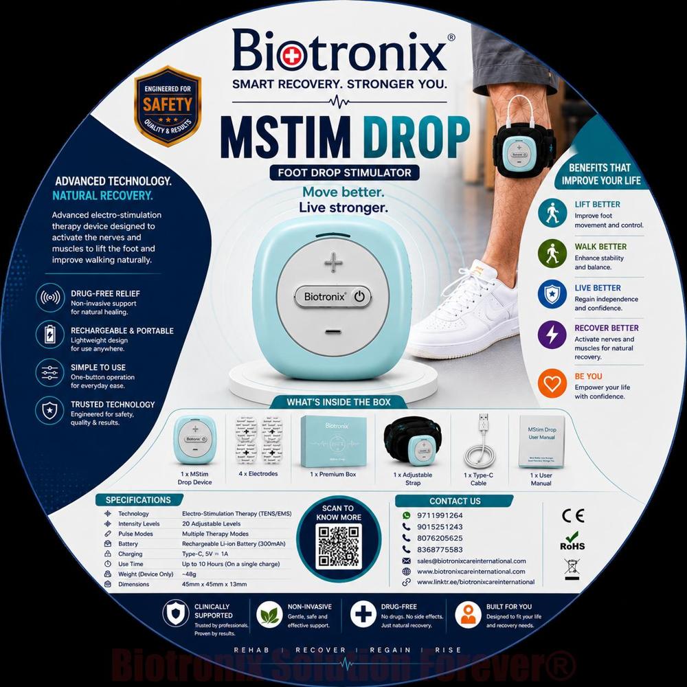 Foot Drop Rehabilitation Equipment for Stroke and MS Patients