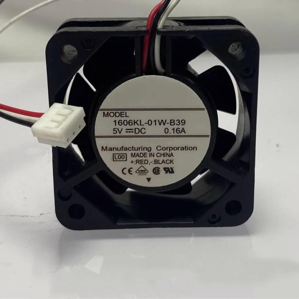 NMB-MAT 1606KL-01W-B39 5V DC 0.16A 4015mm Ball Bearing Industrial Inverter Axial Cooling Fan