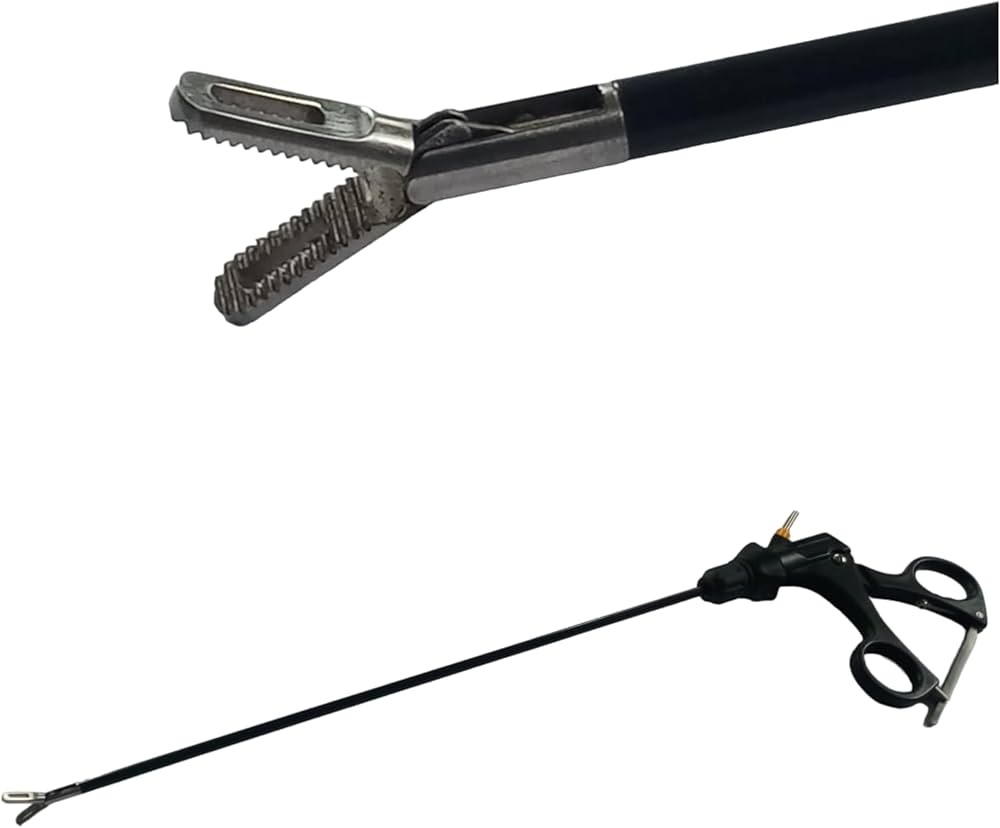 BOWEL GRASPER Bowel Fenestrated GrasperLaparoscopic Fenestrated Short Bowel Grasper