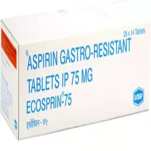  Aspirin 75mg Tablets 