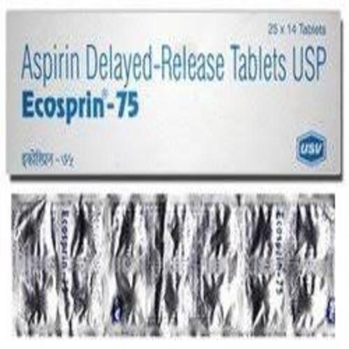  Aspirin 75mg Tablets 