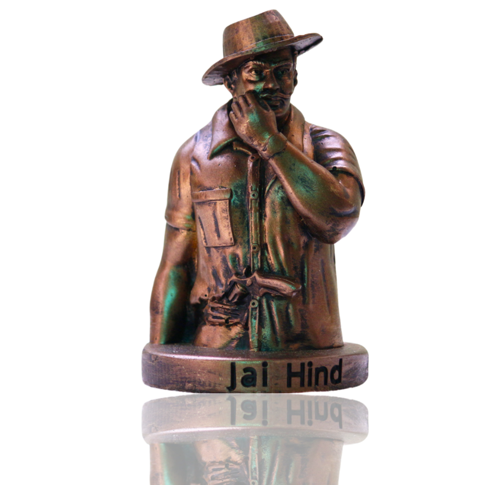 Bhagat Singh - Fiber Statue, 5-6 Feet, Multi-color | Handmade, Weather Resistant, Free Standing