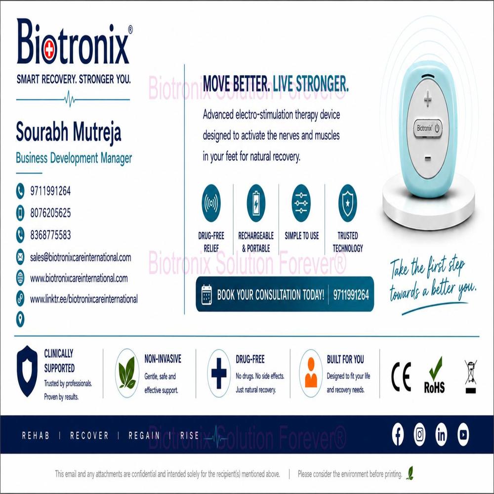 Wearable Neuro Muscle Stimulator for Foot Drop Recovery
