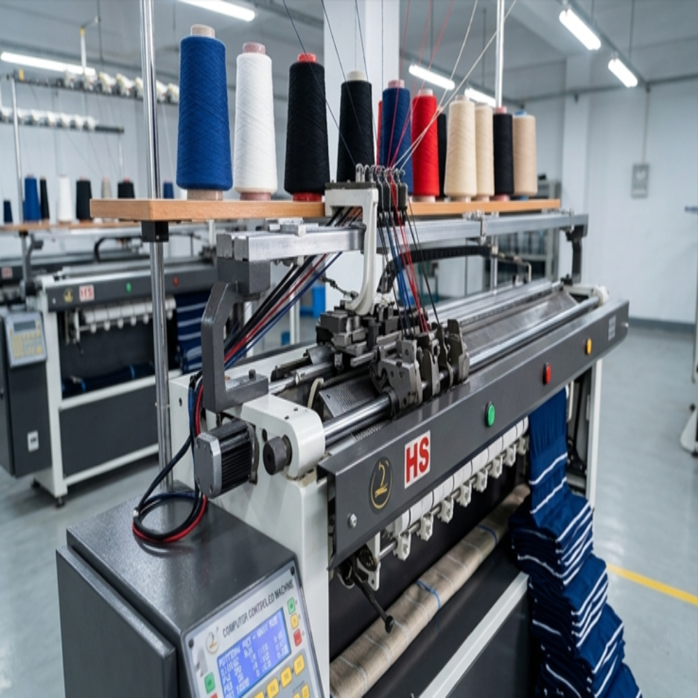 Industrial School Uniform Knitting Machine