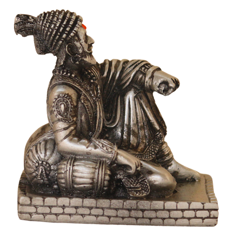 CHATRAPATI SHIVAJI OLD SILVER ANTIQUE