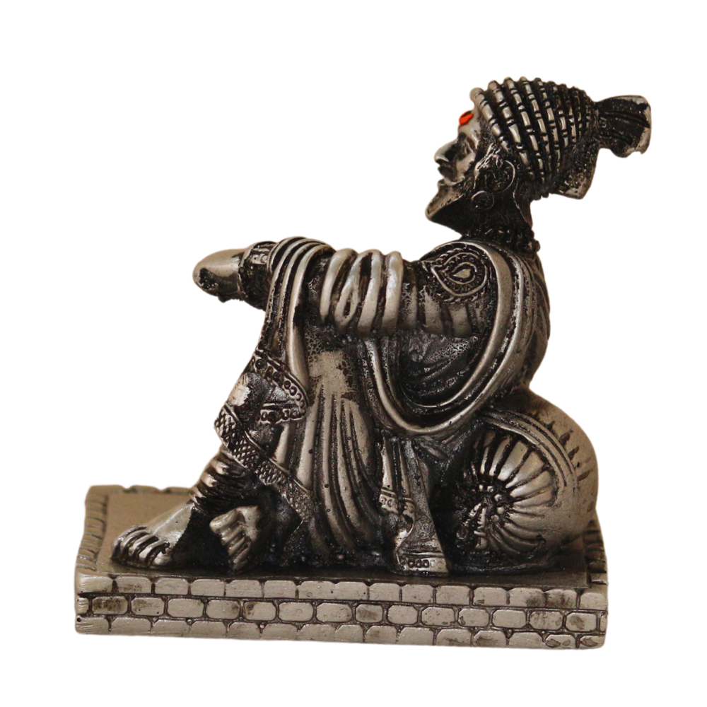 CHATRAPATI SHIVAJI OLD SILVER ANTIQUE