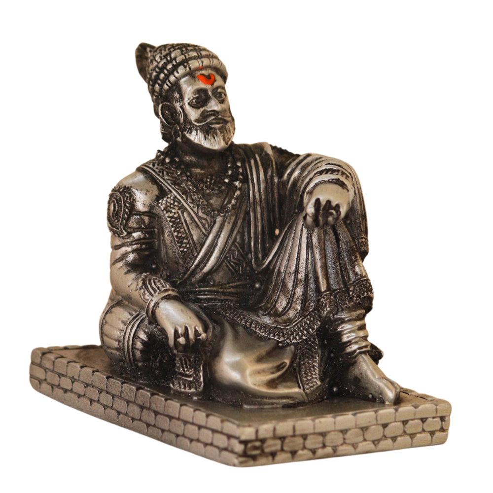 CHATRAPATI SHIVAJI OLD SILVER ANTIQUE