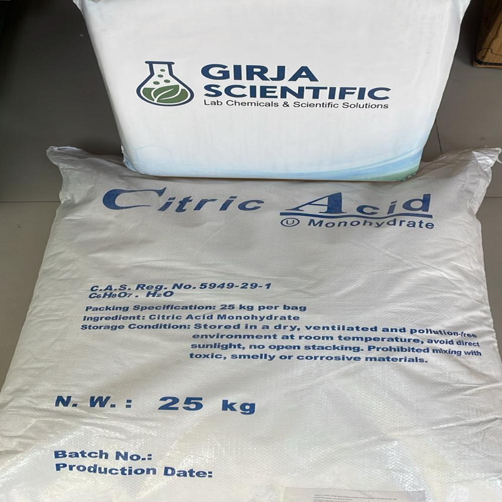 Citric acid MONOHYDRATE (food preservative)