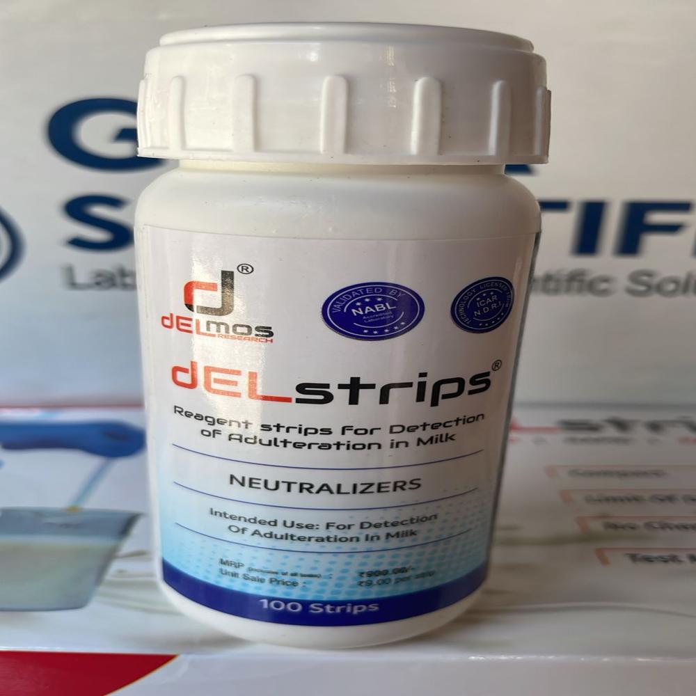 DELSTRIPS 100 STRIPS ADULTERATION MILK (FORMALIN) (DELMOS)
