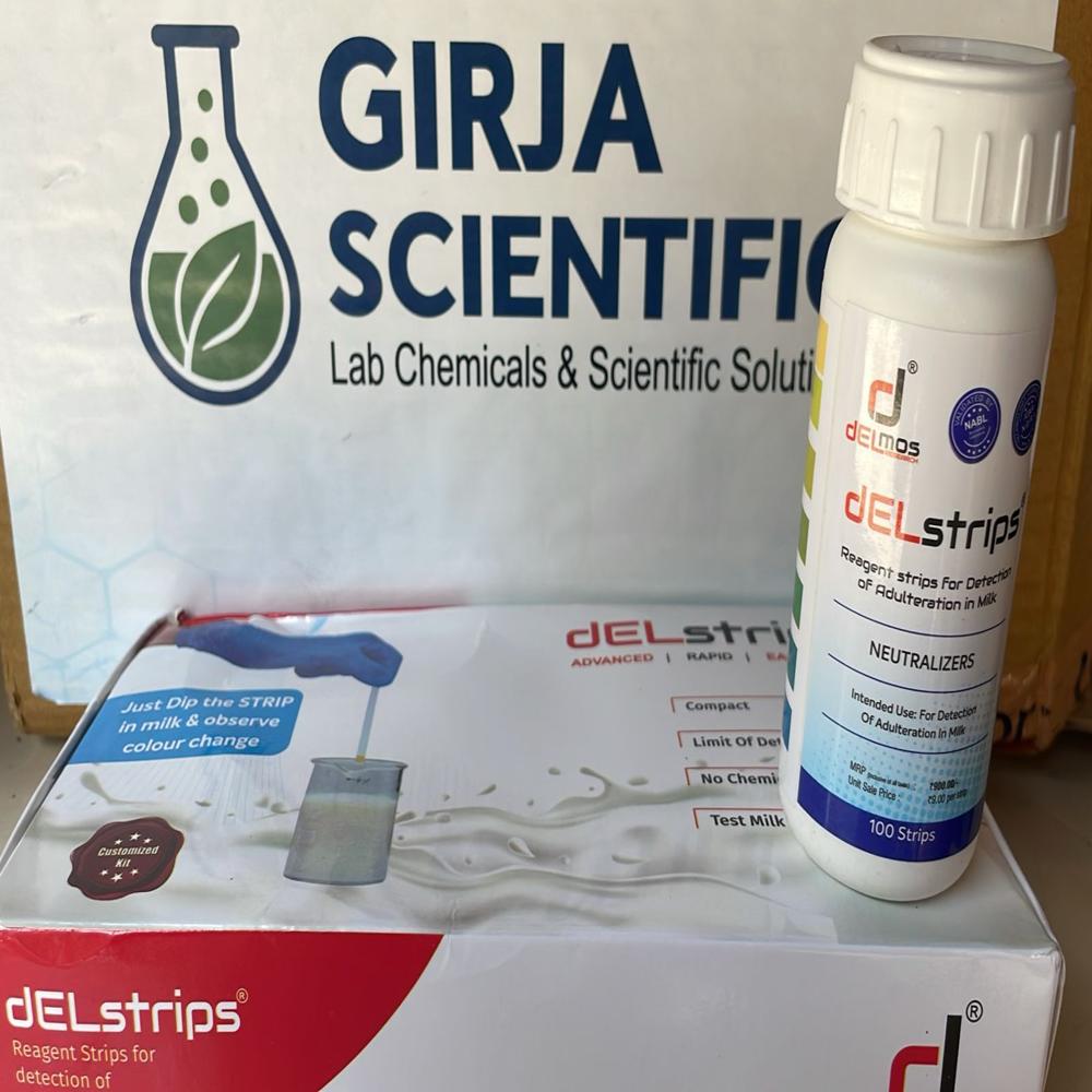 DELSTRIPS 100 STRIPS ADULTERATION MILK (FORMALIN) (DELMOS)