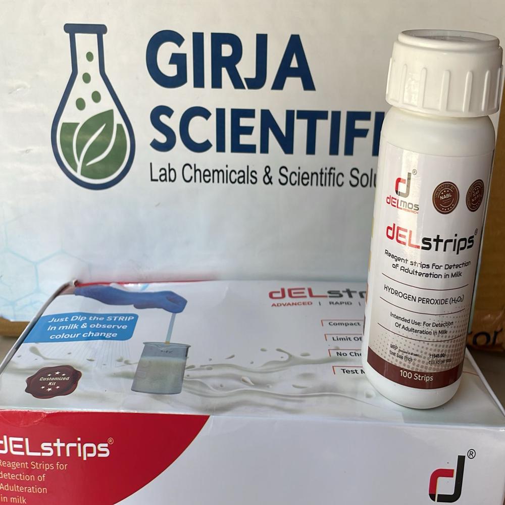 DELSTRIPS 100 STRIPS ADULTERATION MILK (FORMALIN) (DELMOS)