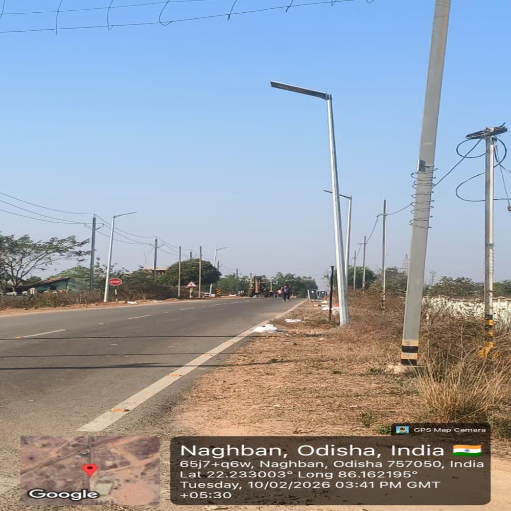 6 m Street Light Pole